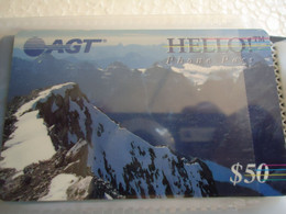 CANADA  RARE  PREPAID USED CARDS  ACT  MOUNTAIN $50 - Canada