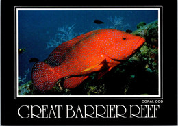 (1 E 29) Australia - QLD - Great Barrier Reef (2 Cards) UNESCO - Great Barrier Reef