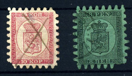 Finlandia Nº4 Y 6. Año 1860-70 - Used Stamps