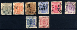 Finlandia Nº 13/18,16ª, 17ª. Años 1875/81 - Used Stamps