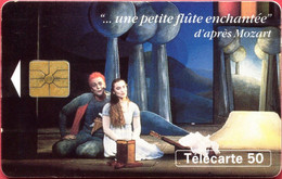 Télécarte Réf Pho 0525 (1994) - Thème Opéra - ''Une Petite Flûte Enchantée'' D'Après Mozart (Recto-Verso) - Musique