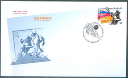 CANADA - FDC - 6.7.2006 - LACROSSE CHAMPIONSHIP SPORT  - Yv 2228 - Lot 24375 - 2001-2010