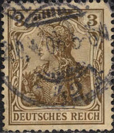 Allemagne Poste Obl Yv: 82 Mi:84I Germania Deutsche Reich (Beau Cachet Rond) - Usati