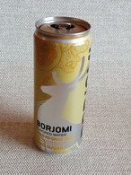 GEORGIA.  FLAVORED WATER   "BORJOMI"  ZERO SUGAR.. CAN..330ml. 2021..CITRUS MI[-GINGER TASTE - Dosen