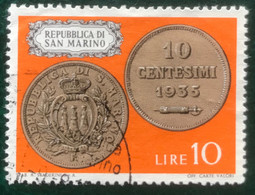 Repubblica Di San Marino - C4/43 - (°)used - 1972 - Michel 1018 - Munten - Oblitérés