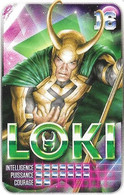 Leclerc  Carte Marvel Loki 16 - Marvel