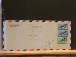 97/538 REG.   LETTER USA TO BELG.  1946 - 2c. 1941-1960 Cartas