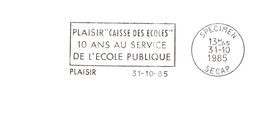 Département Des Yvelines - Plaisir - Flamme Secap SPECIMEN - Mechanical Postmarks (Advertisement)