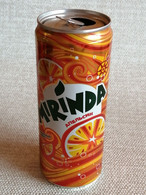 RUSSIA..  DRINK   "MIRINDA" ORANGE CAN..330ml. - Latas