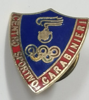 Pin's CARABINIERI CARABINIERE MILITARE   OLIMPIJSKIE  OLYMPIC GAMES  OLIMPIADI  OLIMPIQUE   A - Militaria