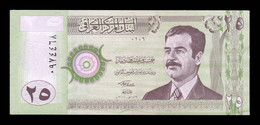 Irak Iraq 25 Dinars Saddam Hussein 2001 Pick 86 SC UNC - Iraq