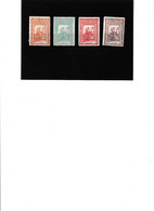 1906 Mint Hinged Weaving Sc. B5-B8, Yv. 164-167, Mi. 165-168, SG 485-488   ROM61 - Unused Stamps