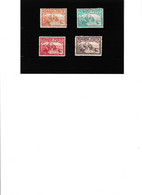 1906 Mint Hinged Nurse Sc. B9-B12, Yv. 160-163,  SG 489-492   ROM62 - Ungebraucht