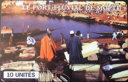 MALI  -  Phonecard  -  SOTELMA  -  SC 7  -  Le PORT FLUVIAL DE MOPTI -  10 Unités - Mali