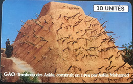 MALI  -  Phonecard  -  SOTELMA  -  SC 7  -  GAO Tombeau Des Askia -  10 Unités - Malí