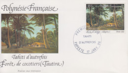 Enveloppe  FDC   1er  Jour    POLYNESIE    TAHITI   D' AUTREFOIS   1996 - FDC