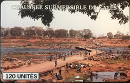 MALI  -  Phonecard  -  SOTELMA  -  SC 7  -  Chaussée Submersible De Kayes  -  120 Unités - Mali