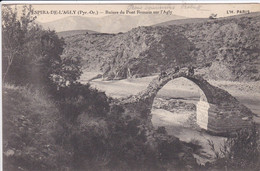 66 ESPIRA De L AGLY Ruines Du Pont Romain 1917 - Altri Comuni