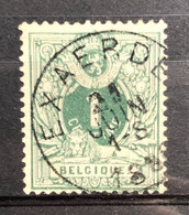 België, 1869, Nr 26, Gestempeld EXAERDE, Coba 15€ - 1869-1888 Lying Lion