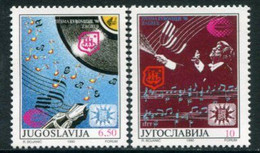 YUGOSLAVIA 1990 Eurovision Song Contest  MNH / **.  Michel 2417-18 - Unused Stamps