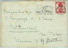 68264 - GERMANY - POSTAL HISTORY - SPECIAL POSTMARK On COVER - 8.1.1936, Winter Olympic Games, Ski Jumping, Bremen 5 - Sommer 1936: Berlin