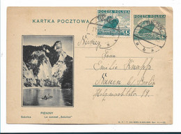 Pol103 / POLEN - P 67 +`blildgleiche Marke 1936 Nach Deutschland - Covers & Documents