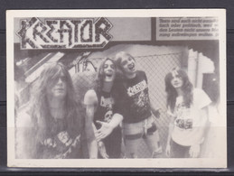 272875 / Kreator -  German Thrash Metal Band From Essen, Formed In 1982 Vocalist  Rhythm Guitarist Miland "Mille" Photo - Photos