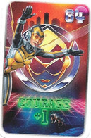 Leclerc  Carte Marvel Courage 64 - Marvel