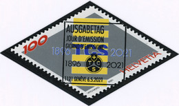 Suisse - 2021 - TCS - Ersttag Voll Stempel ET - Oblitérés