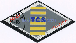 Suisse - 2021 - TCS - Ersttag Stempel ET - Gebraucht