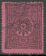 Turkey; 1901 Postage Due Stamp 20 P. - Oblitérés