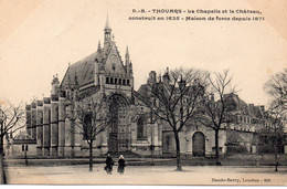 Thouars Animée La Chapelle Le Château - Thouars