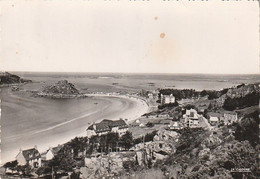 TRBEURDEN. - Panorama Sur La Plage De Tresmeur, Le Château. CPM Tour Dentelé - Trébeurden