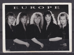 272897 / Europe (band) - Swedish Rock Band Formed In Upplands Väsby, Sweden In 1979, By Frontman Joey Tempest Photo - Foto's