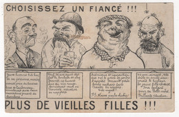 HUMOUR - MARIAGE - CHOISISSEZ UN FIANCÉ.....!!!!  PLUS DE VIEILLES FILLES...!! 1915 - Humour