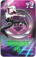 Leclerc  Carte Marvel Courage 73 - Marvel