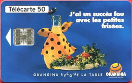 Télécarte Réf Pho 0381 (1993) - Thème Boissons - Orangina (Recto-Verso) - Alimentation