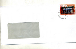 Lettre  Poste Privée Debex  Vignette Medaille Aviron 2004 - Marcophilie - EMA (Empreintes Machines)