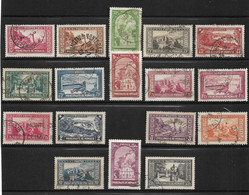 Monaco  N°119/134 Oblitéré Paysages De La Principauté. Superbe Centrage. C. 400€ - Used Stamps