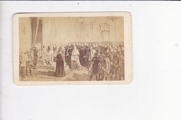 XL27  --  AUSTRIA  --  FRANZ JOSEPH  --  8.  6. 1867  --  KRONUNG  --  CABINET  PHOTO,  CDV  -  PHOTO:  -10 Cm  X 6,2 Cm - Famous People