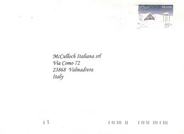 2001 LETTERA PER ITALIA - Lettres & Documents