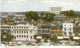 THE CASTLE, NORWICH, NORFOLK, ENGLAND. Circa 1955 USED POSTCARD Ap9 - Norwich