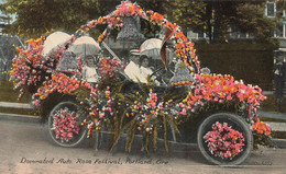 ETATS UNIS ,  Orégon ,  Decorated Auto Rose Festival , Portland  ,  Festival Des Roses , Voiture Décorée Fleurie - Portland