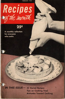 Fascicule Culinaire : Recipes Of The Month : Cook : 1953 - Vol. 1 - N° 3 : 32 Recipes - Recettes - Cuisine : New York - Nordamerika