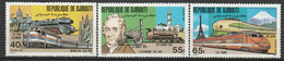 DJIBOUTI - N°531/3 ** (1981) Trains - Dschibuti (1977-...)
