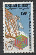 DJIBOUTI - N°553 ** (1982) Télécommunications - Dschibuti (1977-...)