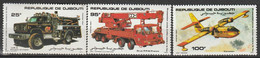 DJIBOUTI - N°587/9 ** (1984) Protection Civile - Dschibuti (1977-...)