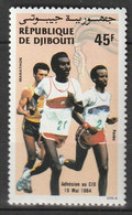 DJIBOUTI - N°590 ** (1984) Marathon - Dschibuti (1977-...)