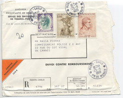 YT N° 777 804 Et 803 Sur Lettre - Covers & Documents