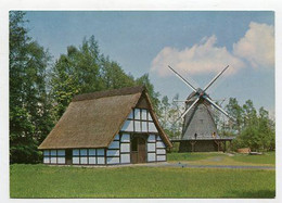 AK 020793 GERMANY - Cloppenburg - Museumsdorf - Kappenwindmühle Und Müllerhaus - Cloppenburg